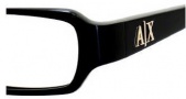 Armani Exchange 215 Eyeglasses Eyeglasses - 0807 Black