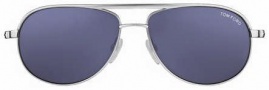 Tom Ford FT0143 Mathias Sunglasses Sunglasses - O18v Shiny Rhodium