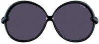 Tom Ford FT0164 Nicole Sunglasses Sunglasses - O01A Shiny Black