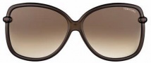 Tom Ford FT0165 Callae Sunglasses Sunglasses - O48F Dark Brown