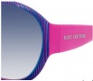 Juicy Couture Quirky/S Sunglasses Sunglasses - 0DB1 Teal Pink (XO navy gradient lens)