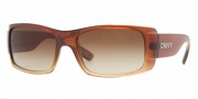DKNY DY4064 Sunglasses Sunglasses - (343413) Brown Gradient Sable / Brown Gradient
