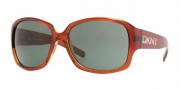 DKNY DY4069 Sunglasses Sunglasses - (337971) Red-Amber / Gray Green
