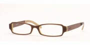 DKNY DY4531 Eyeglasses Eyeglasses - (3117) Brown Top on Beige