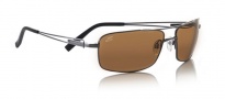 Serengeti Dante Sunglasses Sunglasses - 7113 Shiny Gunmetal / Polarized Drivers