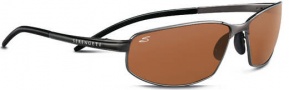 Serengeti Granada Sunglasses Sunglasses - 7303 Shiny Dark Gunmetal / Polarized Drivers