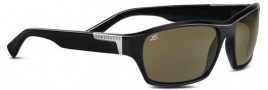 Serengeti Gio Sunglasses Sunglasses - 7244 Shiny Black / Polarized 555nm