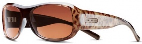 Serengeti Savona Sunglasses Sunglasses - 7066 Brown Tan Leopard Fade / Polarized Drivers