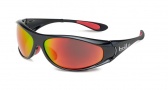 Bolle Spiral Sunglasses Sunglasses - 11705 Shiny Black / Red / Polarized TNS Fire