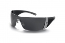 Bolle Flash Sunglasses Sunglasses - 11023 Shiny Black-Silver Hemalite / TNS