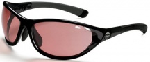 Bolle Traverse Sunglasses/Goggles Sunglasses - 10850 Shiny Black / Modulator Rose + Bolle 100 Gun
