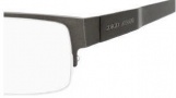 Giorgio Armani 730 Eyeglasses Eyeglasses - 0DFK Brown Satin Gray