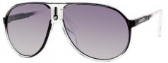 Carrera Champion/T/S Sunglasses Sunglasses - 0JN0 Crystal Black / IC Gray Mirror Gradient Silver