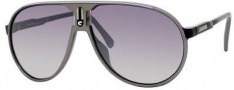 Carrera Champion/T/S Sunglasses Sunglasses - 0JO4 Metallic Gray Black Silver / EC Gray Mirror Gradient Silver Lens