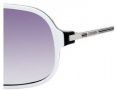 Carrera Cool Sunglasses Sunglasses - 0YCF White Black-Palladium / LF Gray Gradient Lens