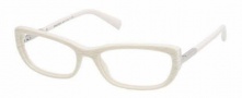 Prada PR 03NV Eyeglasses Eyeglasses - AB11O1 Ivory Trap