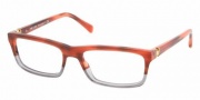 Prada PR 06NV Eyeglasses Eyeglasses - ZY81O1 Tortoise Bicoloured-Red
