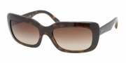 Prada PR23MS Sunglasses Sunglasses - 2AU6S1 Havana Brown / Gradient