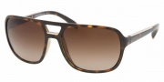 Prada PR 25MS Sunglasses Sunglasses - 2AU6S1 Havana / Brown Gradient