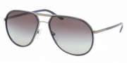 Prada PR 56MS Sunglasses Sunglasses - GDW3M1 Gunmetal / Gray Gradient