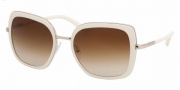 Prada PR 59MS Sunglasses Sunglasses - ZVA6S1 Pale Gold / Brown Gradient