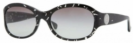 Vogue 2637SB Sunglasses - 156711 Striped Black / Gray Gradient