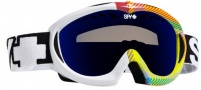 Spy Optic Targa 11 Goggles - Spectra Lens Goggles - Rad-Plaid / Bronze with Blue Spectra Mirror Lens