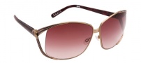 Spy Optic Kaori Sunglasses Sunglasses - Champagne with Purple Marble / Merlot Fade