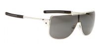Spy Optic Yoko Sunglasses Sunglasses - Shiny Silver Frame / Grey Lens
