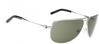 Spy Optic Wilshire Sunglasses Sunglasses - Shiny Silver / Grey Green Polarized