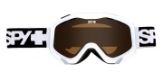 Spy Optic Zed Goggles - Bronze Lenses Goggles - White / Bronze