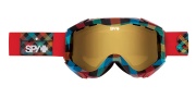 Spy Optic Zed Goggles - Bronze Lenses Goggles - Bright Idea / Bronze with Gold Mirror