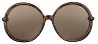 Tom Ford FT 0167 Caithlyn Sunglasses Sunglasses - O55J Havana Green