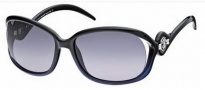Roberto Cavalli RC576S Sunglasses Sunglasses - O05B Black / Blue