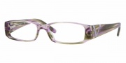 Vogue 2590 Eyeglasses Eyeglasses - 1697 VIOLET GREEN STRIPED