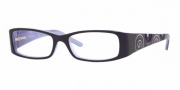 Vogue 2593 Eyeglasses Eyeglasses - 1614  TOP DARK VIOLET/VIOLET STRIP