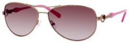 Juicy Couture Decos Sunglasses Sunglasses - 0EQ6 Almond (YY brown gradient lens)