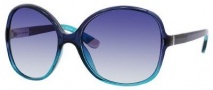 Juicy Couture Romance/S Sunglasses Sunglasses - 0JGT Navy Teal (XO navy gradient lens)