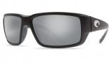 Costa Del Mar Fantail Sunglasses Black Frame Sunglasses - Green Mirror / 400G