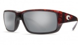 Costa Del Mar Fantail Sunglasses Tortoise Frame Sunglasses - Sunrise / 580P
