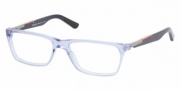 Prada PS 01BV Eyeglasses Eyeglasses - ACA1O1 SKY CRYSTAL DEMO LENS
