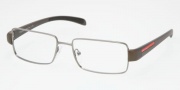 Prada PS 51AV Eyeglasses Eyeglasses - GVU1O1 GUNMETAL DEMO LENS