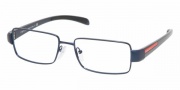 Prada PS 51AV Eyeglasses Eyeglasses - ZYJ1O1 BLUE DEMO LENS