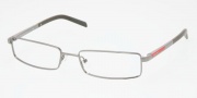 Prada PS 52AV Eyeglasses Eyeglasses - 74S1O1 GUNMETAL DEMO LENS