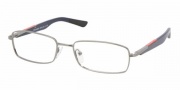 Prada PS 52BV Eyeglasses Eyeglasses - 5AV1O1 GUNMETAL DEMO LENS