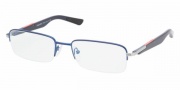 Prada PS 55BV Eyeglasses Eyeglasses - ACC1O1 BLUE DEMISHINY DEMO LENS