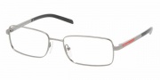 Prada PS 56AV Eyeglasses Eyeglasses - 5AV1O1 GUNMETAL DEMO LENS