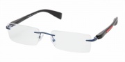 Prada PS 56BV Eyeglasses Eyeglasses - ZYI1O1 BLUE DEMO LENS