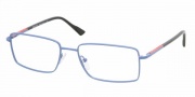 Prada PS 58AV Eyeglasses Eyeglasses - AAH1O1 BALTIC DEMI SHINY DEMO LENS