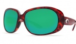 Costa Del Mar Hammock Sunglasses - Tortoise Frame Sunglasses - Copper Poly. / Costa 580